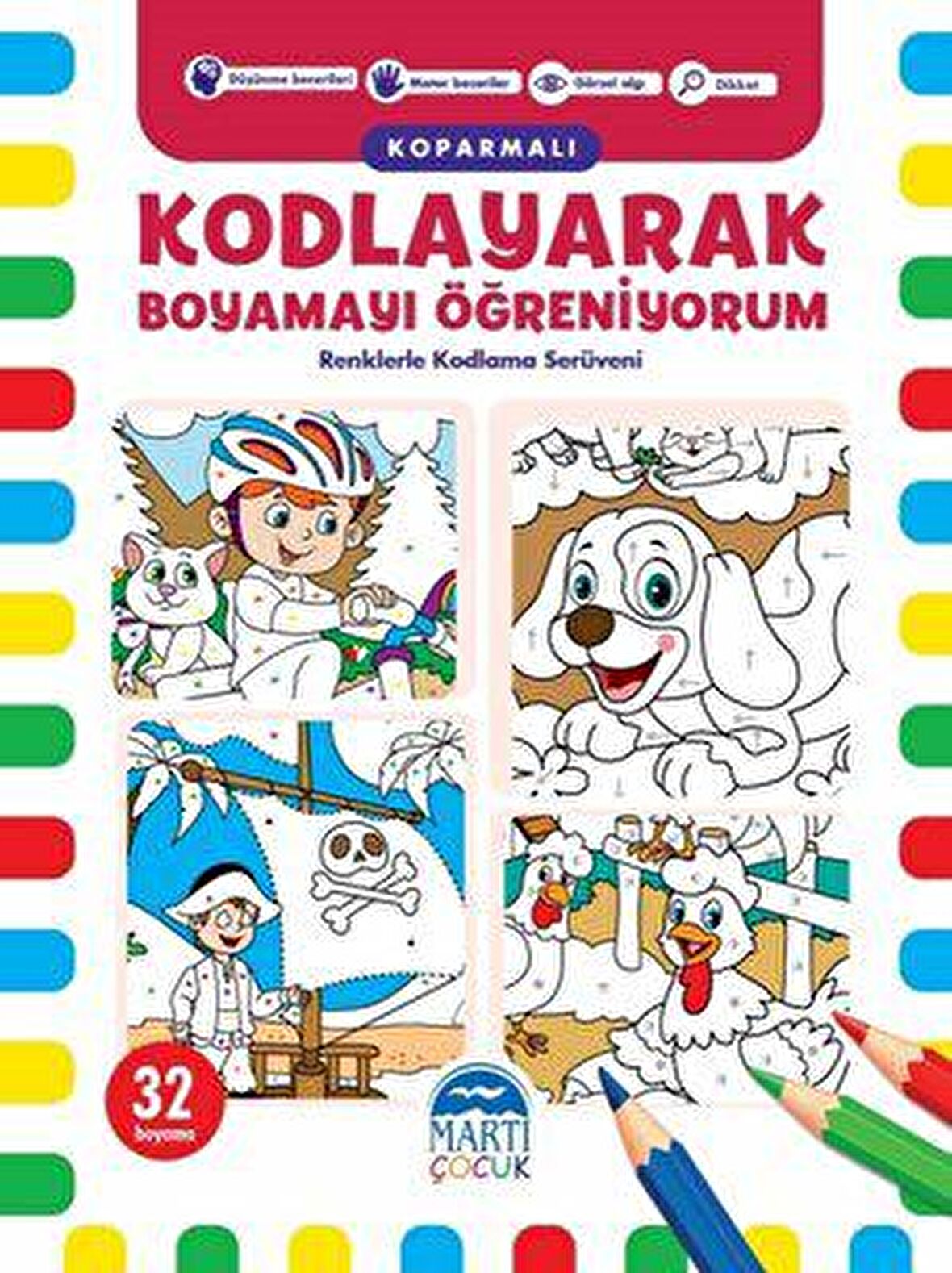 Kodlayarak Boyamayı Öğreniyorum (Koparmalı) - 2